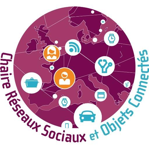 logo chaire réseaux sociaux et objets connectés