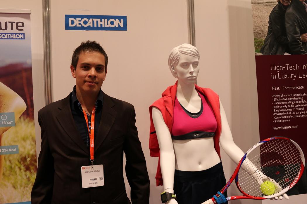 comment une entreprise comme Décathlon peut collaborer avec des partenaires pour faire des wearable ?