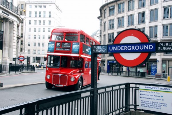 Bus Metro Londres IoT big data