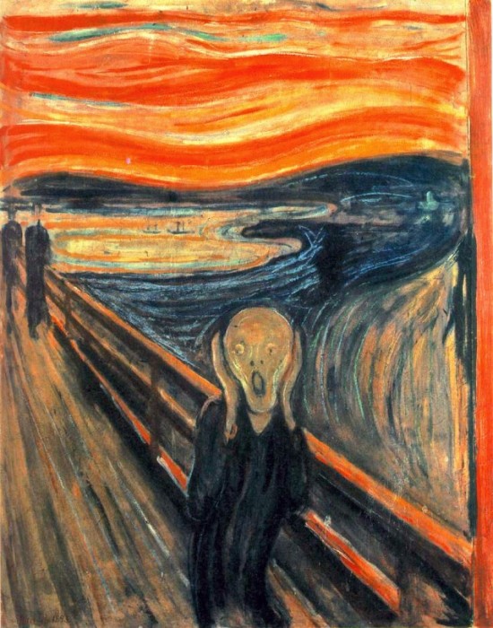 Le Cri, Edvard Munch, 1893