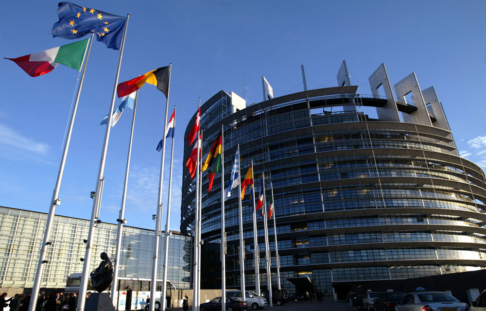 Le Parlement Européen à Bruxelles