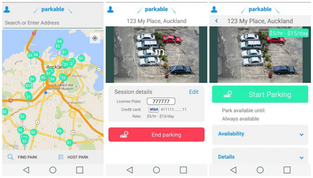 Application Parkable