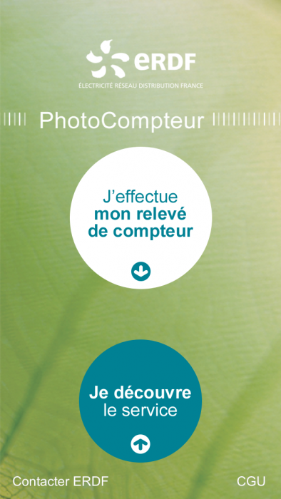 PhotoCompteur ERDF application