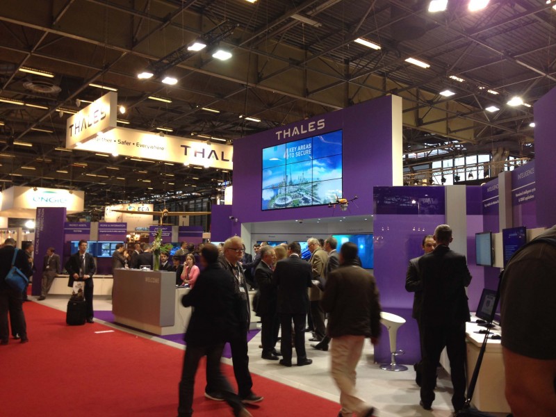 Milipol : Thales stand 