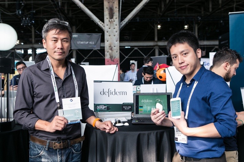 Defiderm TechCrunch Disrupt