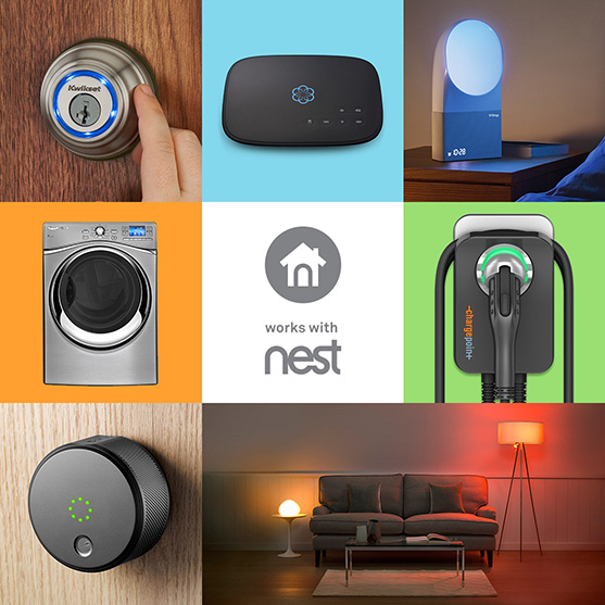 produits fonctionnant avec nest