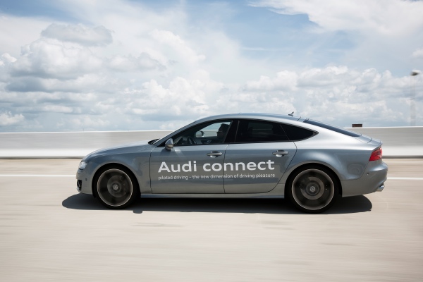 Le prototype de voiture autonome d'Audi