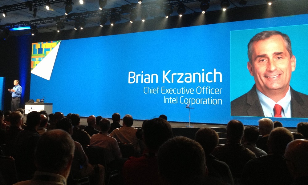 Intel Brian Krzanich big data