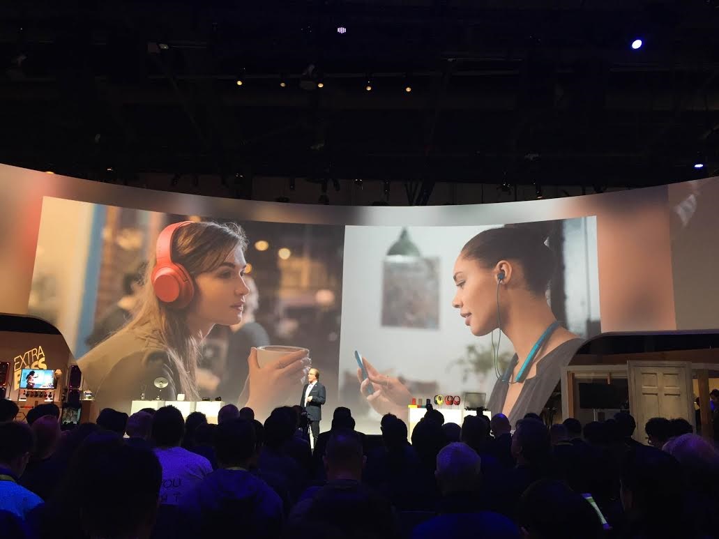 CES 2016 Sony marques