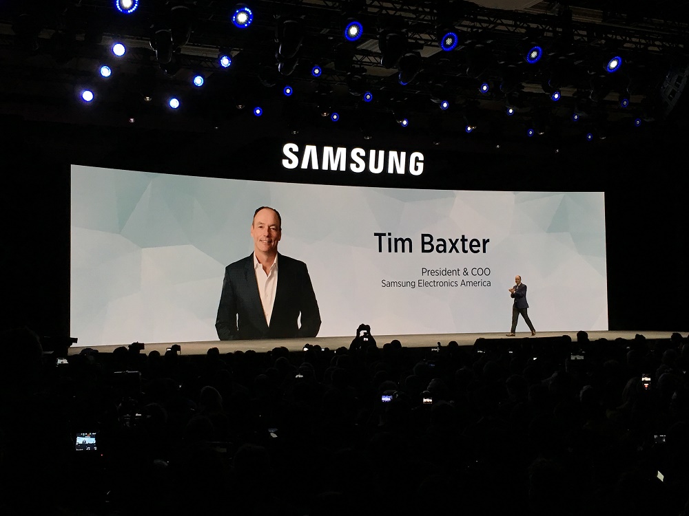 ces 2016 marques samsung show