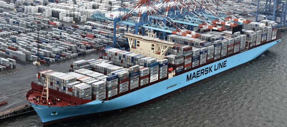 maersk line container connecté at&t