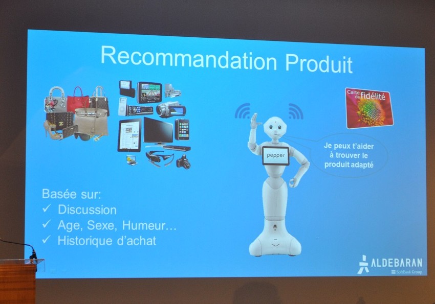 vendeur augmenté pepper recommandation