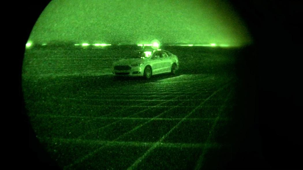 ford vision nocturne iot voiture autonome