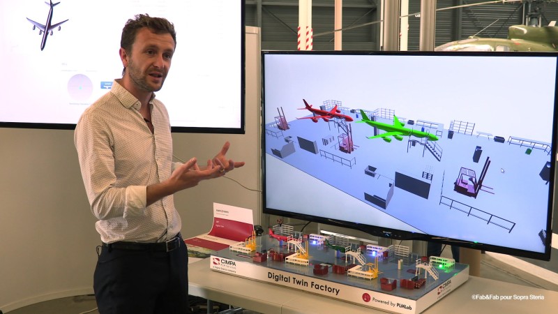 Explications sur la Digital Twin Factory par Brice Fayolle, expert en PLM