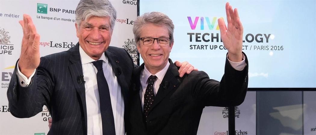 Maurice Lévy et Francis Morel