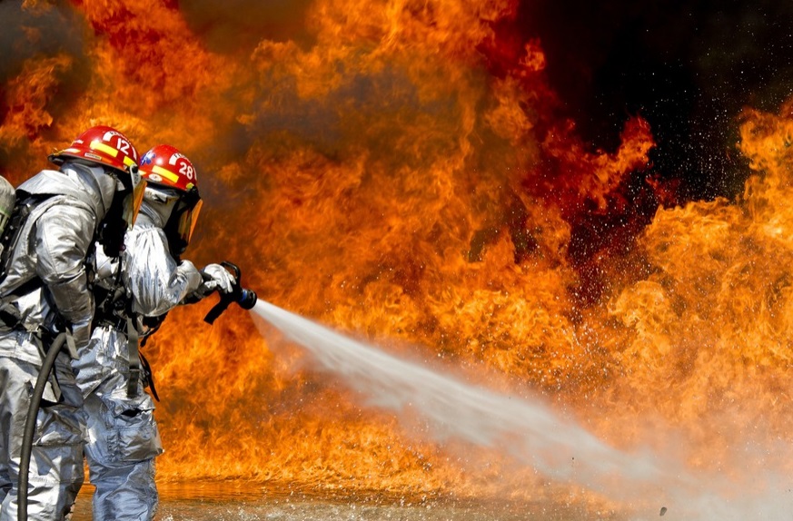 vêtements connectés pompiers