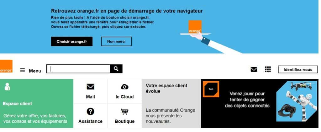 Portail Orange en page d'accueil : comment faire ? Le guide complet
