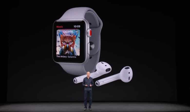 apple watch series 3 streaming