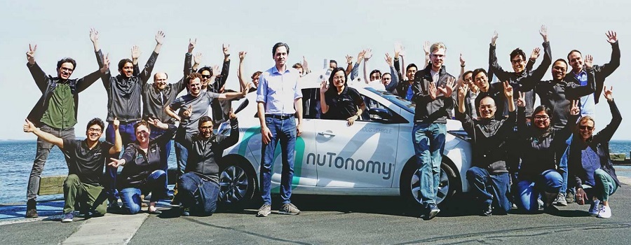 nutonomy delphi autonomie