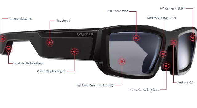 vuzix blade ar fiche technique