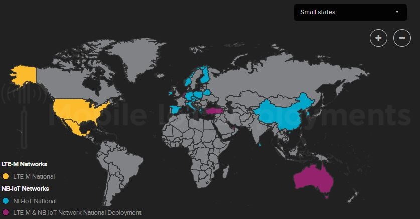 deploiement gsma reseaux iot