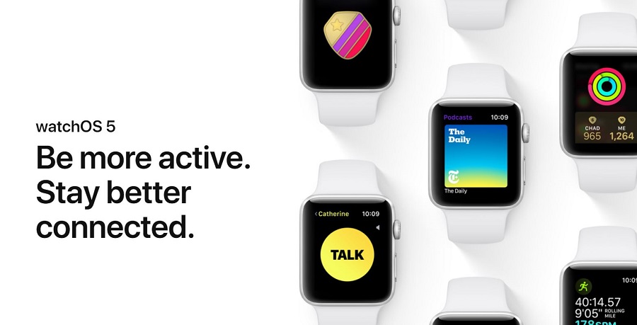 watchos 5 wwdc 2018