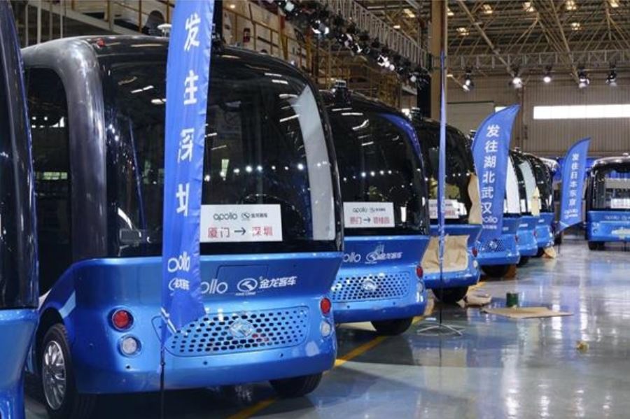 baidu minibus autonome