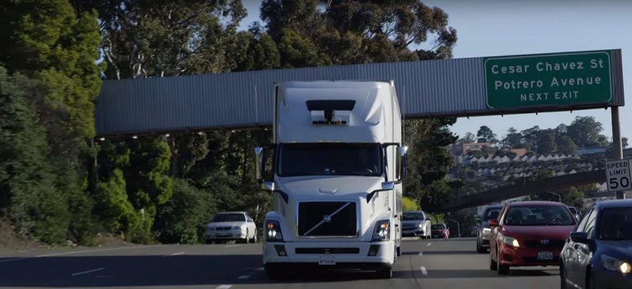 uber fin camions autonomes