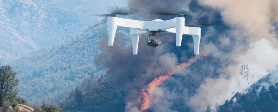 impossible aerospace drone pompier