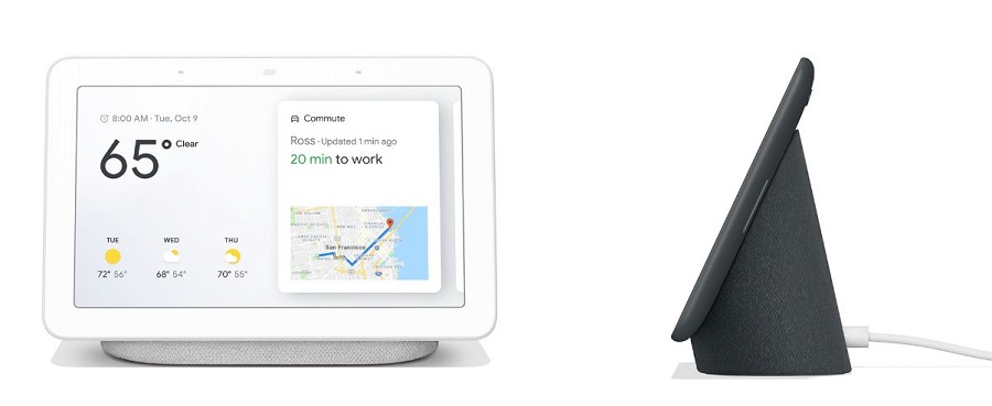 google home hub meteo