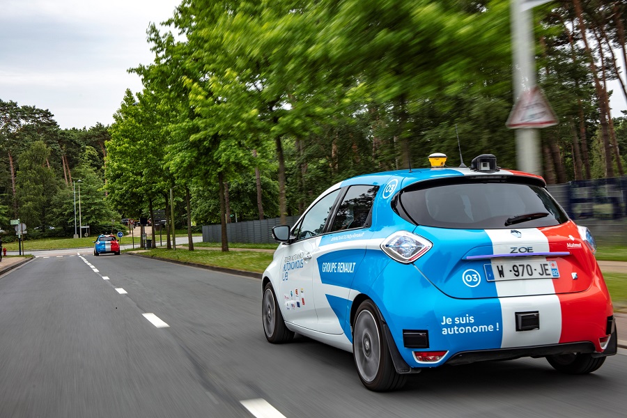 renault zoe voitures autonomes