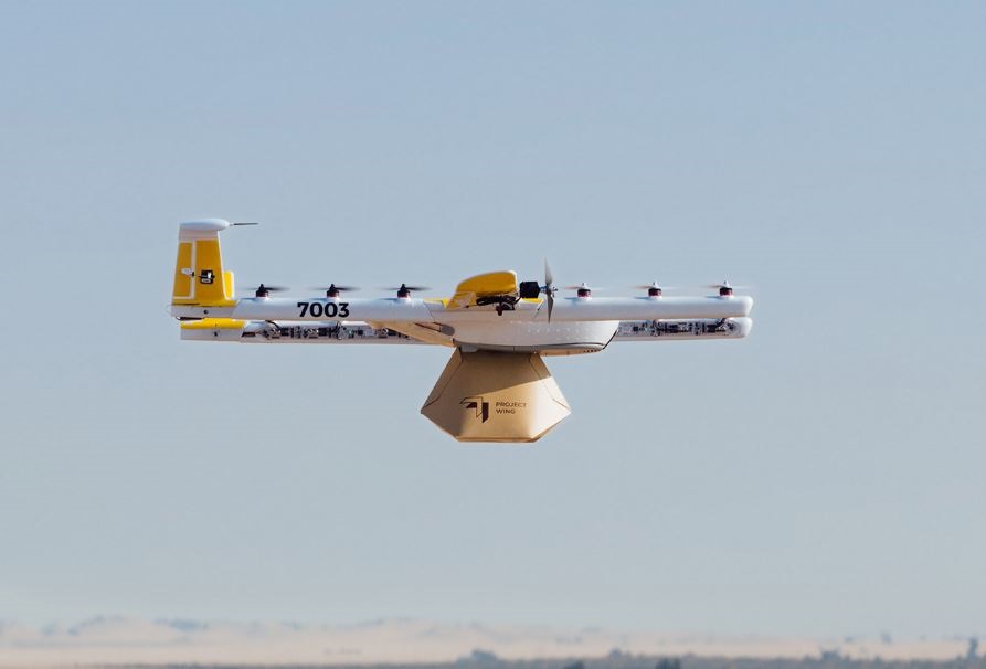 wing drones de livraison google