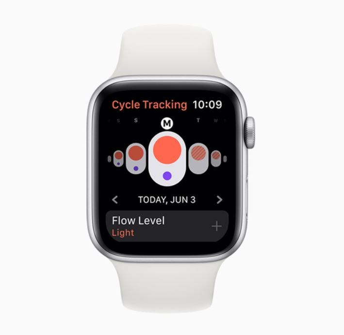 cycle tracking watchos 6