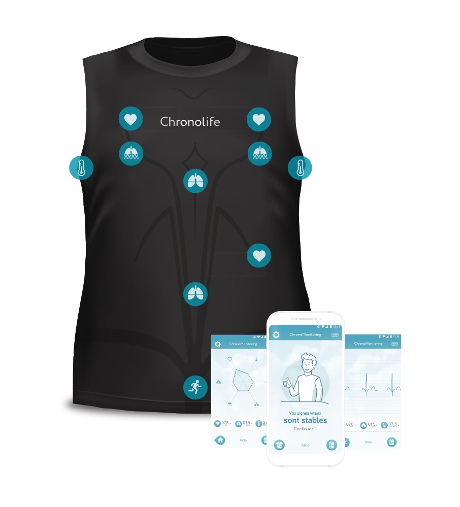 nexkin tshirt chronolife