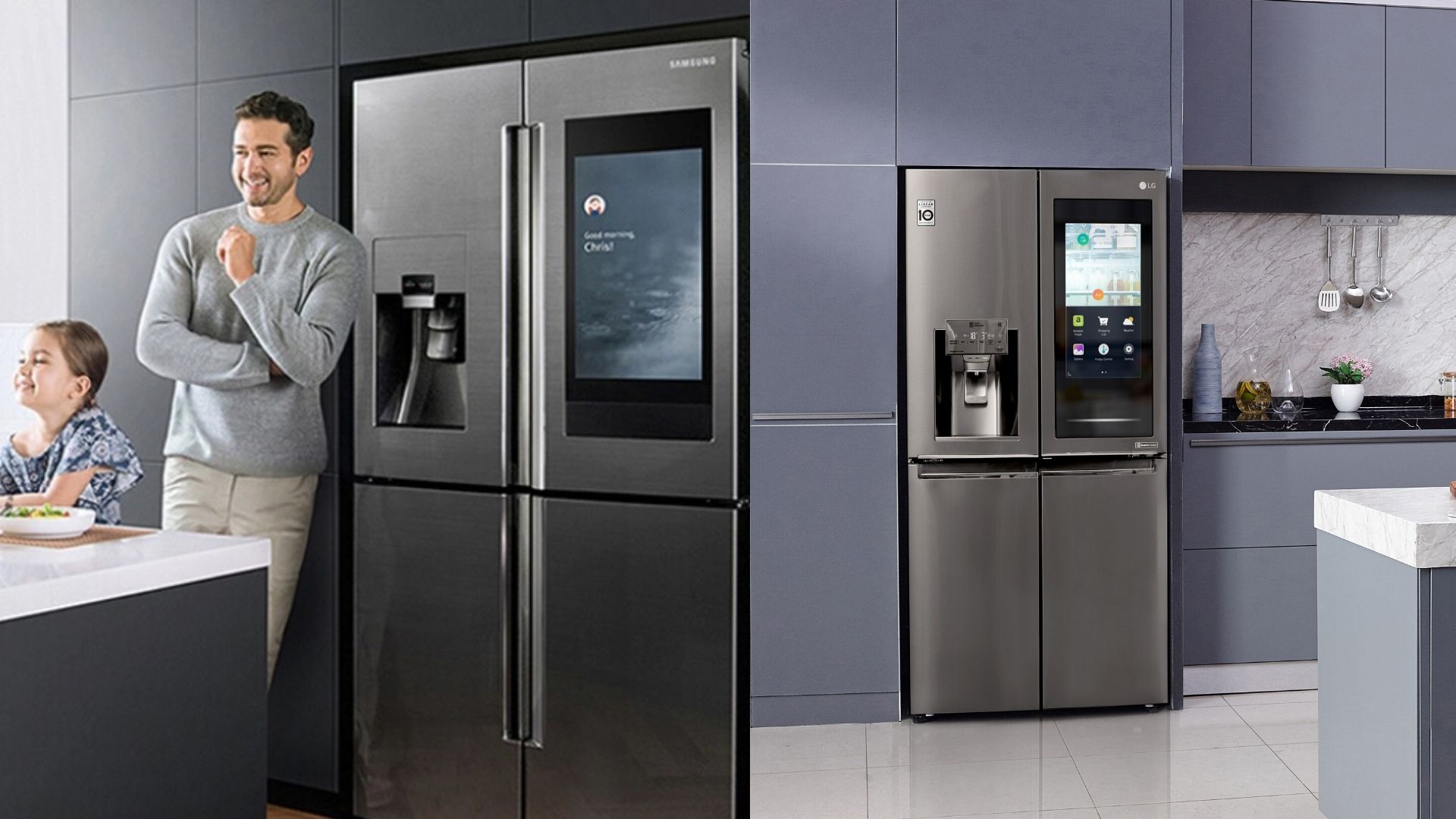 samsung lg ces 2020 frigo connecté