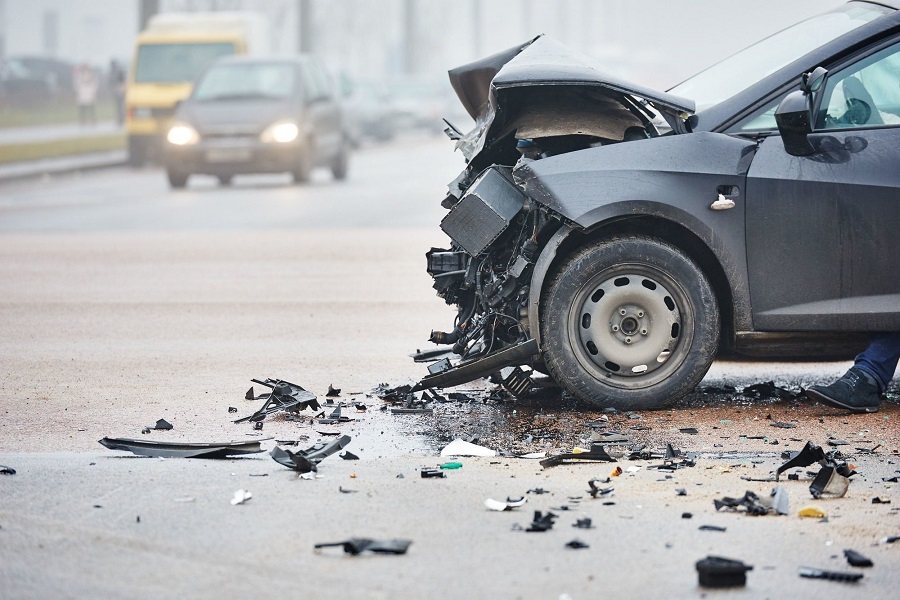 voiture accidentée