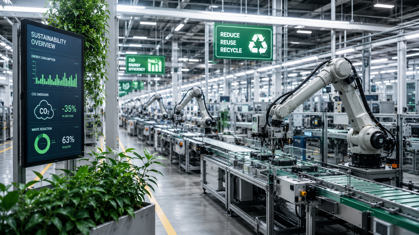 L’industrie 4.0 s’inscrit dans la durabilité pour façonner les usines et les chaînes de production