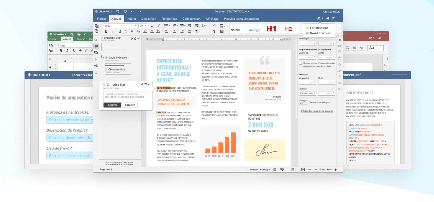 ONLYOFFICE : guide complet sur la suite bureautique collaborative
