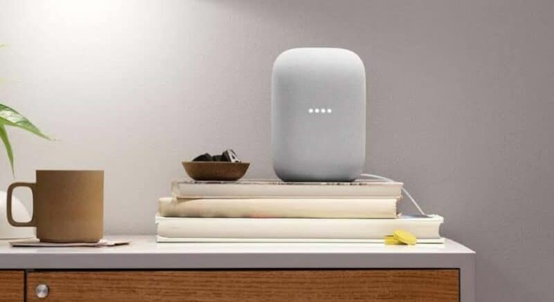 ENCEINTES INTELLIGENTES ET CRANS CONNECT S GOOGLE visual data 8