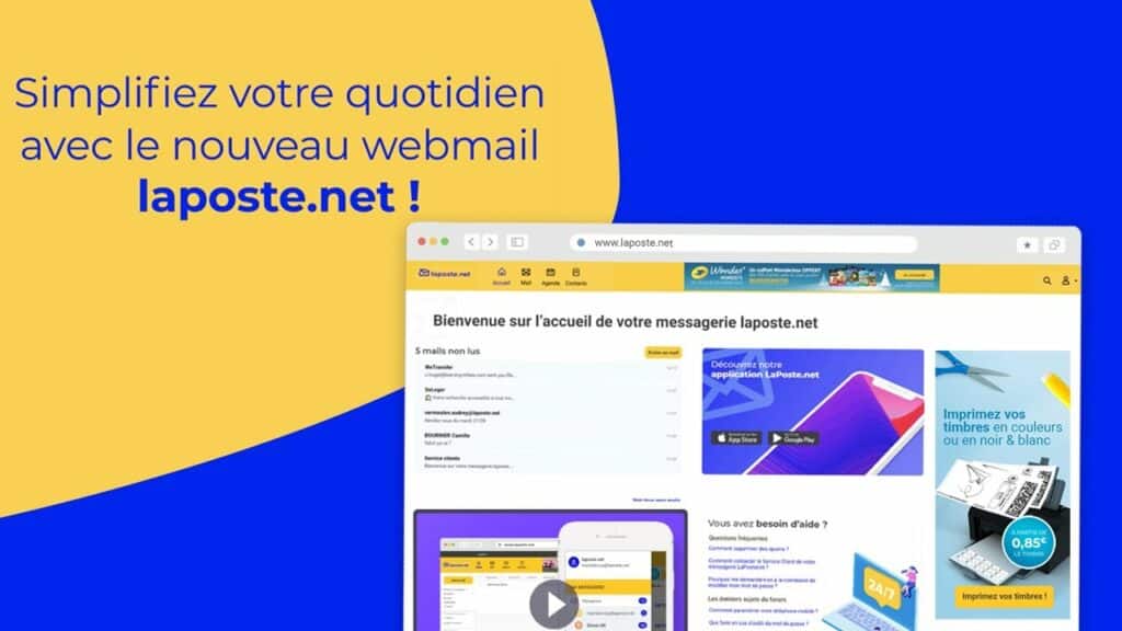 Laposte la plateforme de messagerie gratuite en ligne