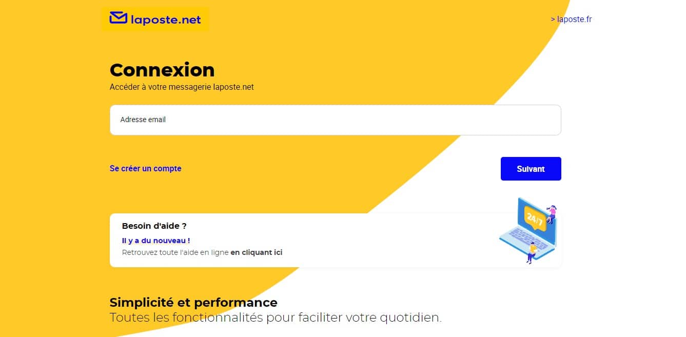 reglage mail iphone laposte net