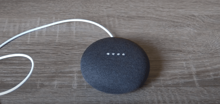 Enceinte connectée Google Home assistant virtuel vocal