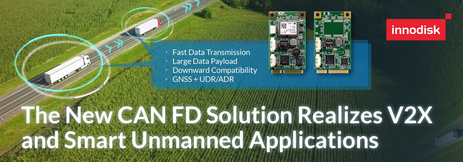 Découvrez la nouvelle solution CAN FD d’Antzer Tech, filiale d’Innodisk, spécialement conçue pour les applications 5G V2X et pour les usines passant à l’AIoT