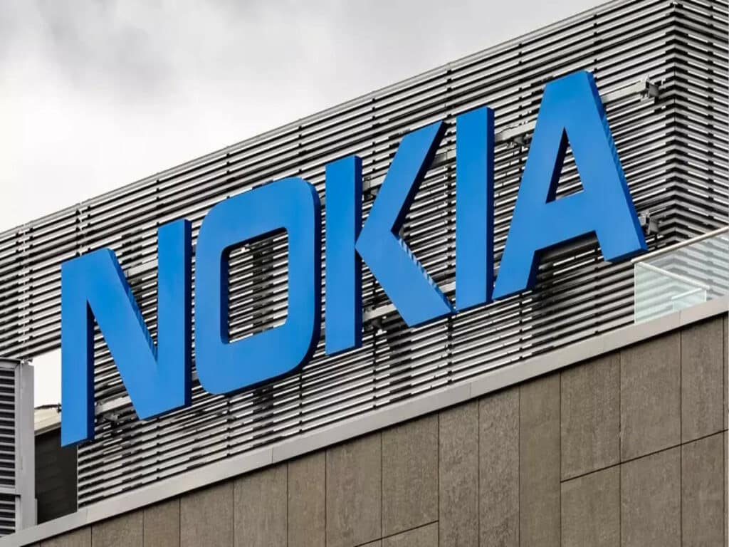 Le logo de Nokia, nouveau partenaire de Red Hat