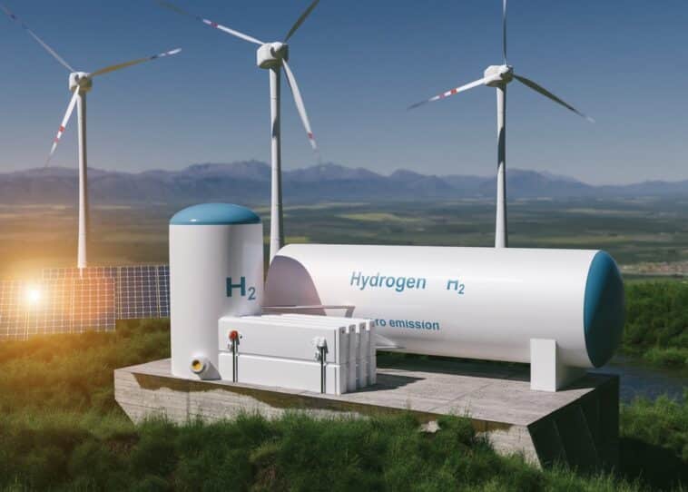 Hydrogène vert Électrolyseur PEM Amazon énergie durable Plug Power technologie hydrogène