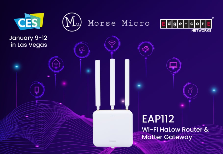 Le nouveau routeur Wi-Fi HaLow EAP112 d'Edgecore Networks