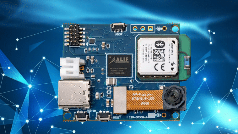 Vision AppKit Telit Cinteron et Alif Semiconductor