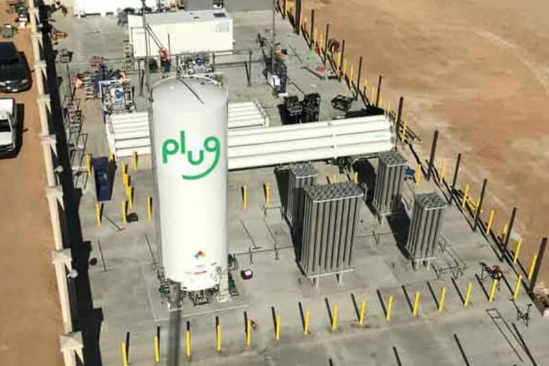 Hydrogène vert Électrolyseur PEM Amazon énergie durable Plug Power technologie hydrogène