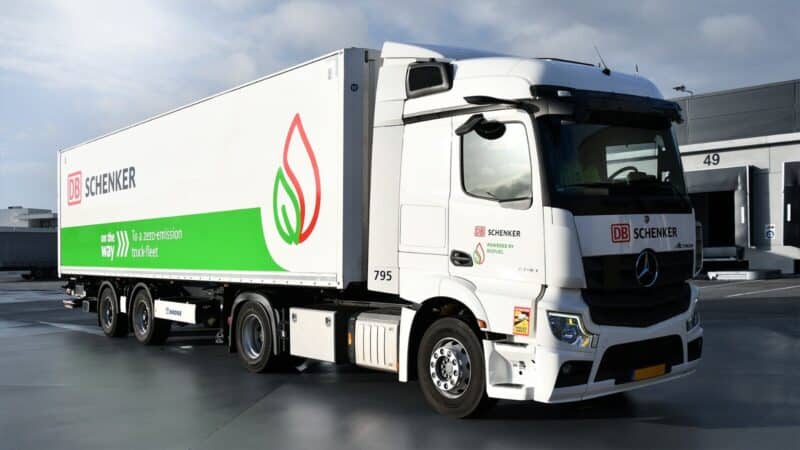 DB Schenker France Transition énergétique Biocarburant HVO100